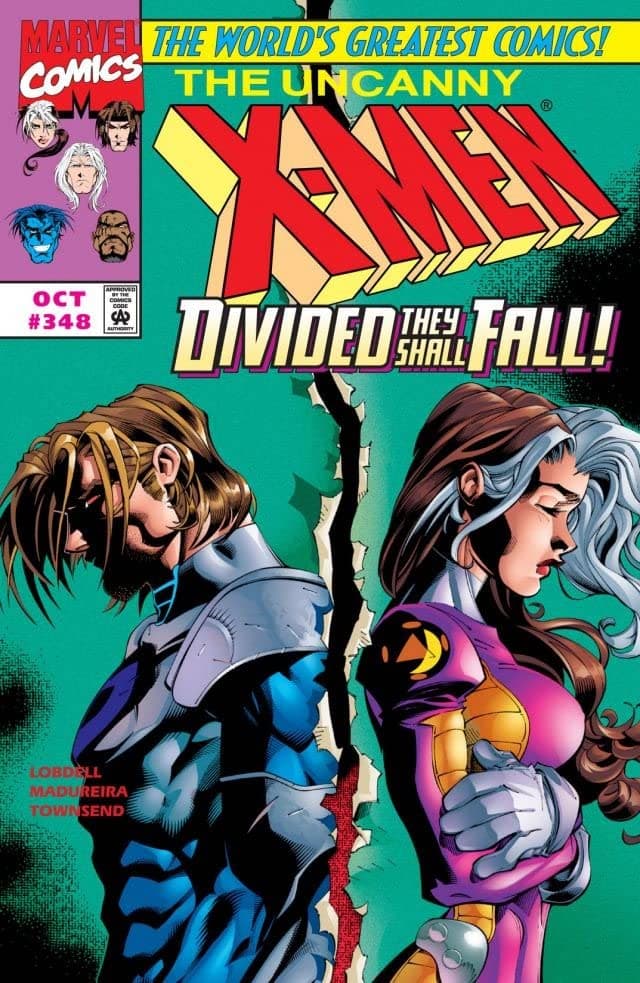 The Uncanny X-Men #348 cover