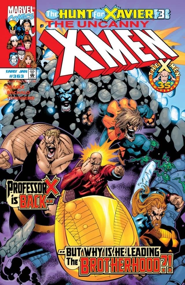 The Uncanny X-Men #363 cover