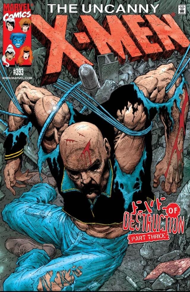 The Uncanny X-Men #393 cover