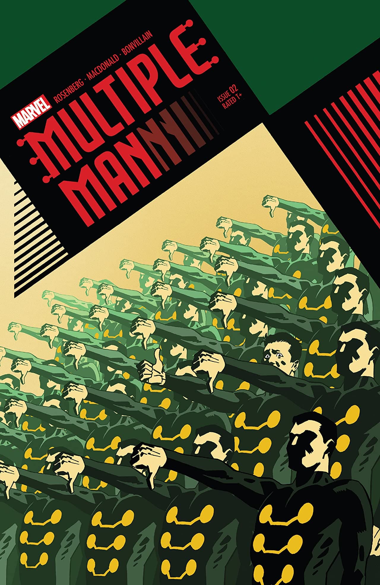 Multiple Man #2 cover