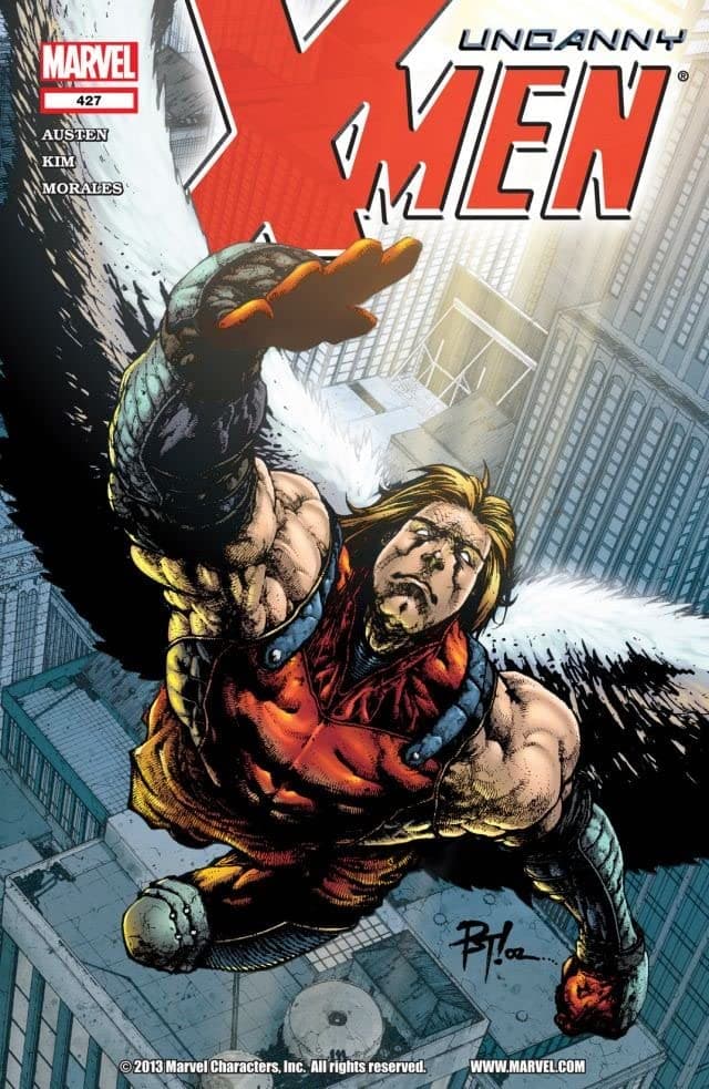The Uncanny X-Men #427 cover
