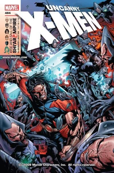 The Uncanny X-Men #484 cover