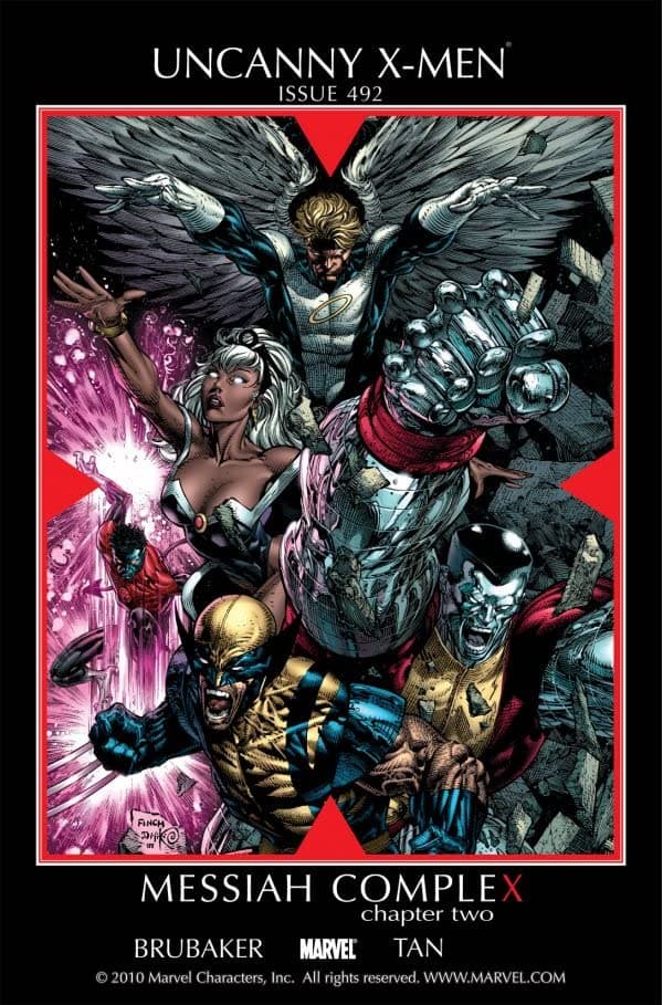 The Uncanny X-Men #492 cover