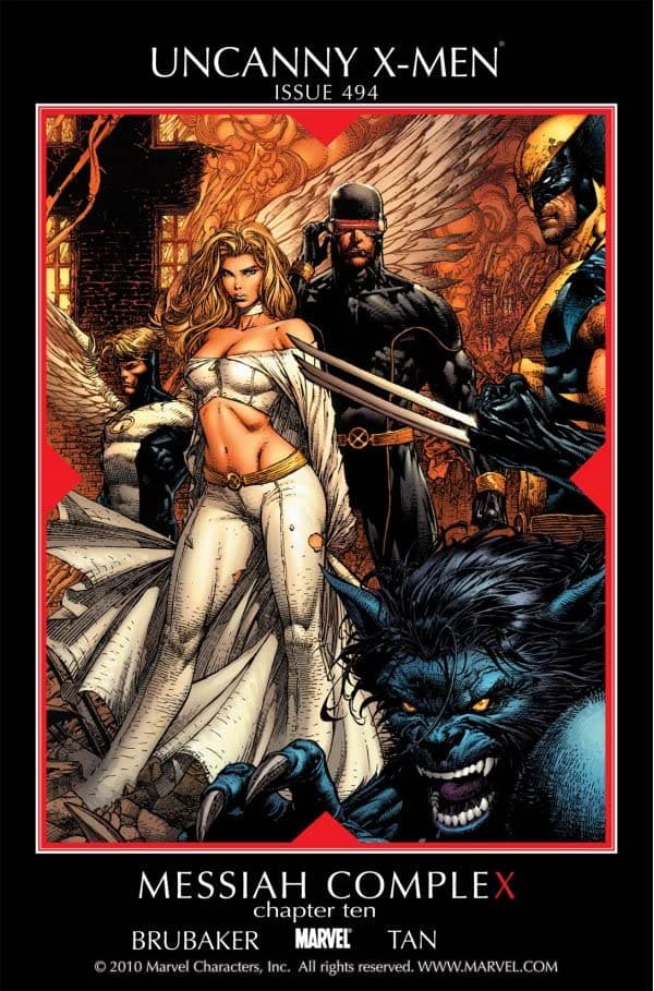 The Uncanny X-Men #494 cover