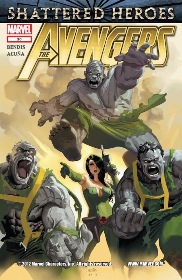 Avengers #20 cover