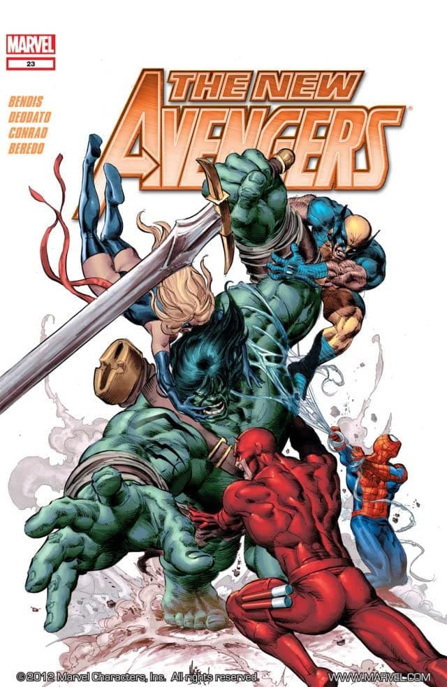 New Avengers #23 cover