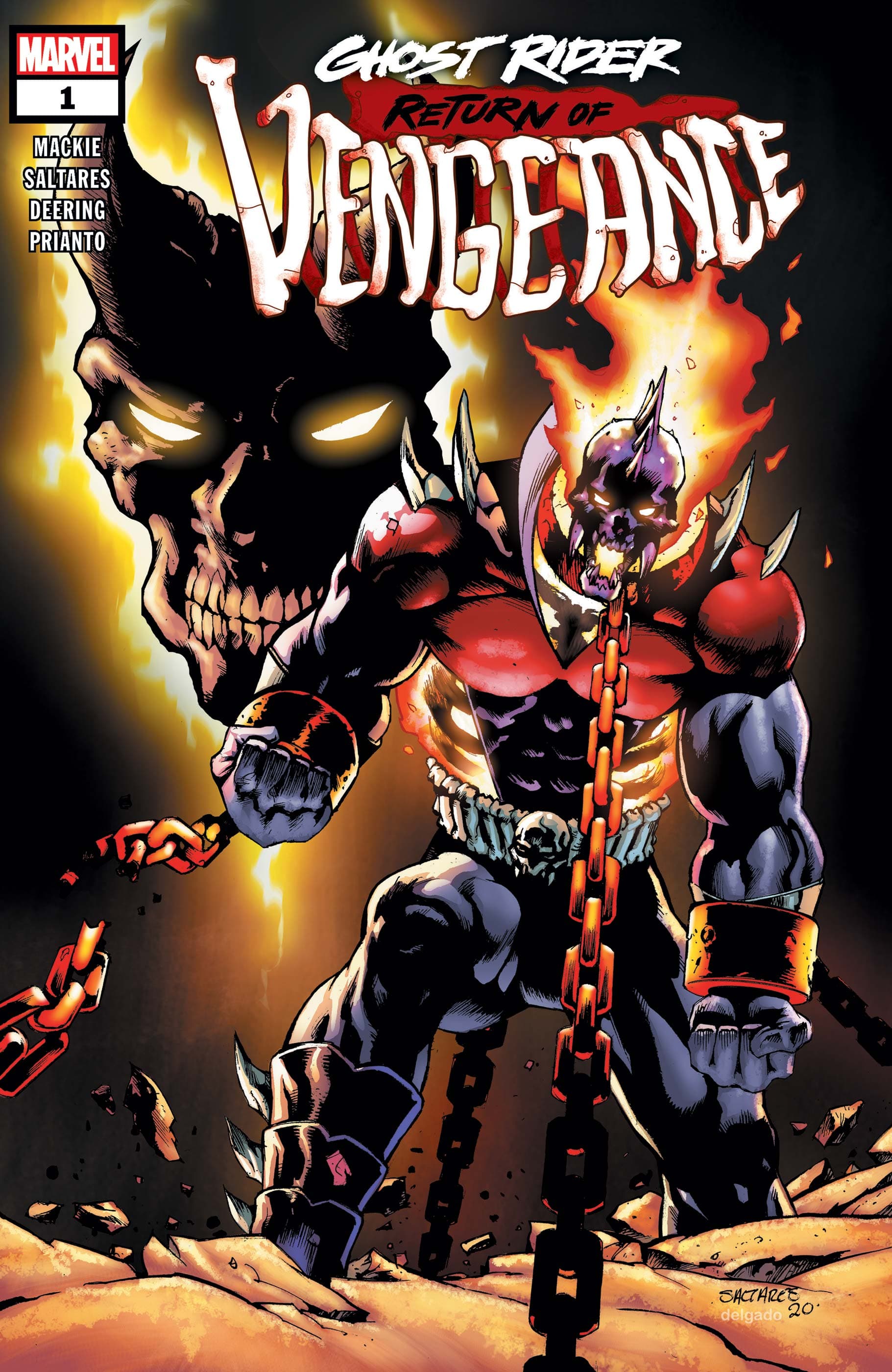 Ghost Rider: Return of Vengeance #1 cover