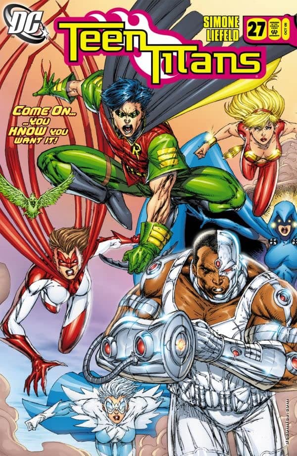 Teen Titans #27 cover