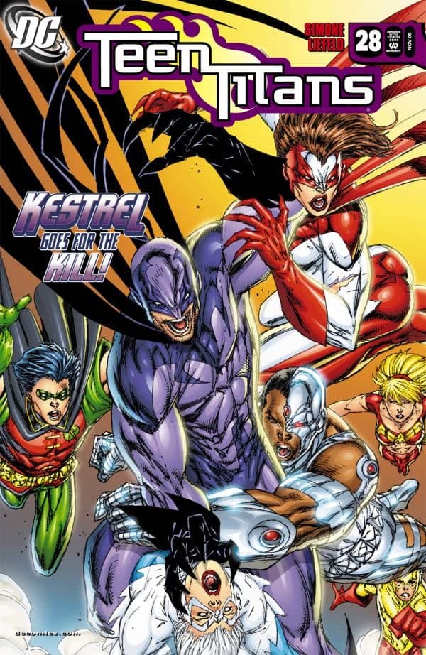 Teen Titans #28 cover