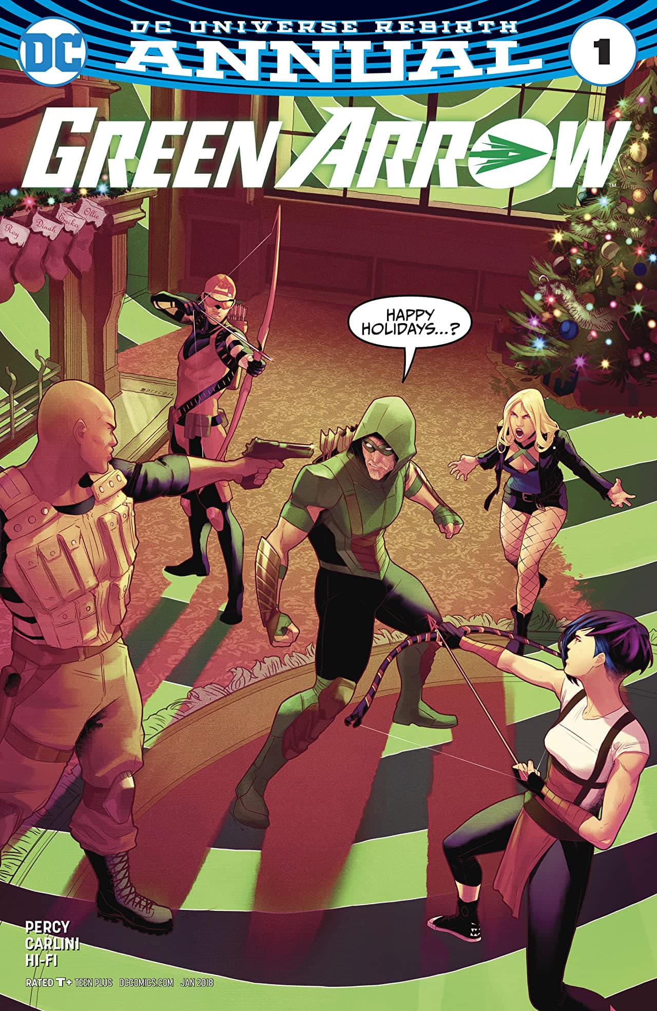 Green Arrow Annual #1 cover