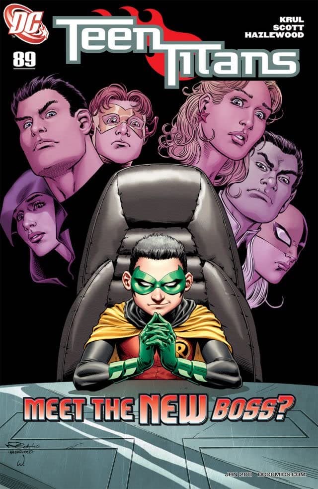 Teen Titans #89 cover