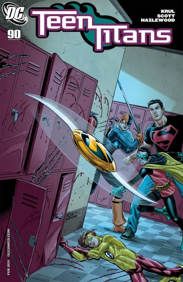 Teen Titans #90 cover