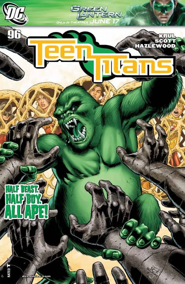 Teen Titans #96 cover