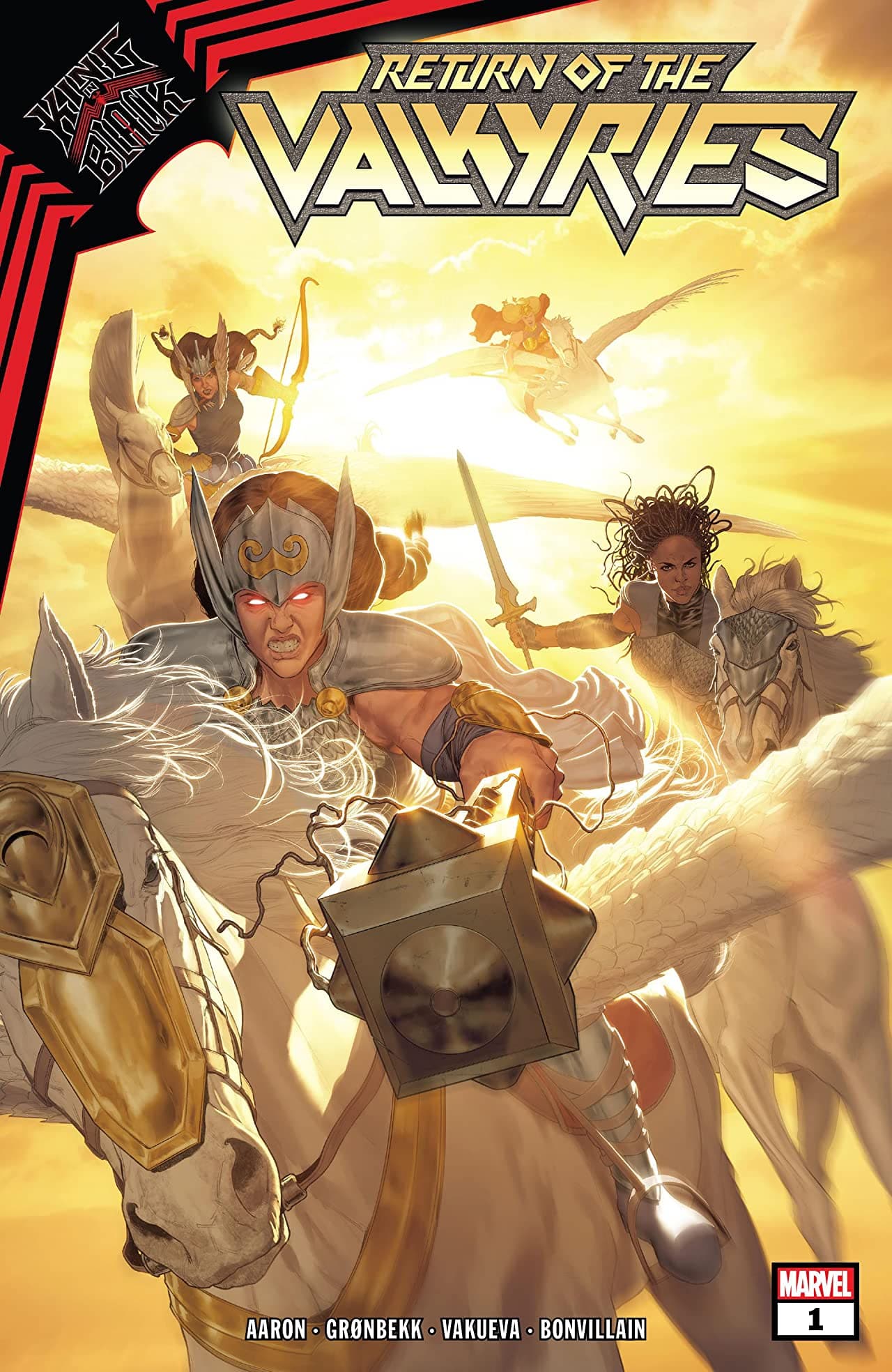 King In Black: Return of the Valkyries #1 cover