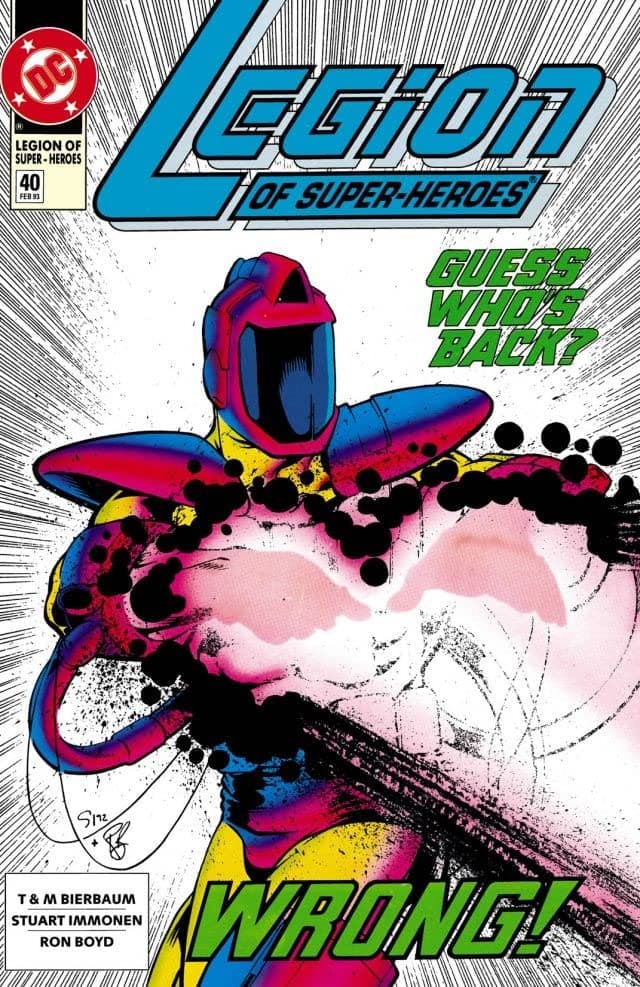 Legion of Super-Heroes #40 cover