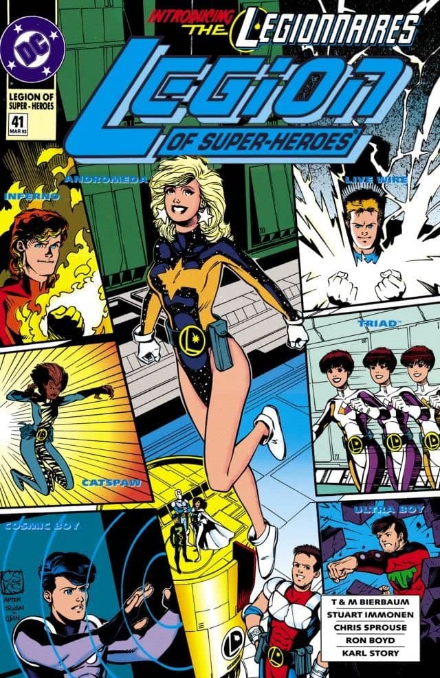 Legion of Super-Heroes #41 cover
