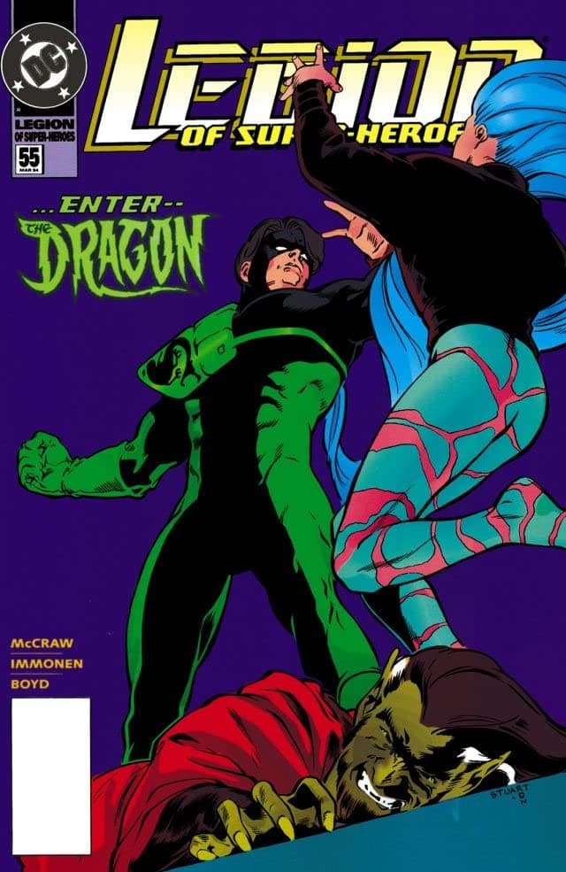 Legion of Super-Heroes #55 cover