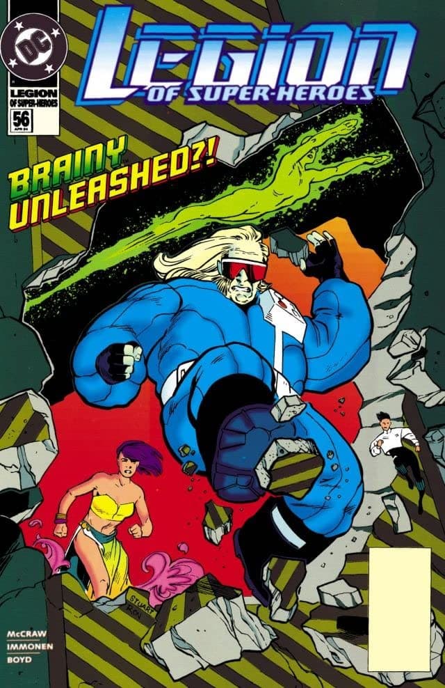 Legion of Super-Heroes #56 cover