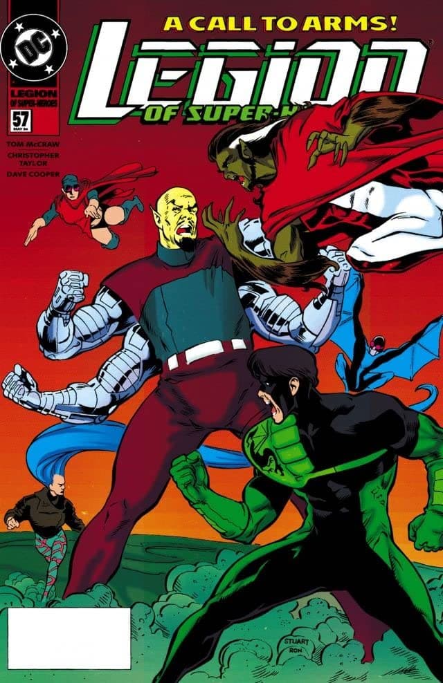 Legion of Super-Heroes #57 cover