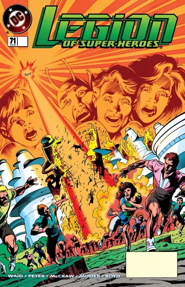 Legion of Super-Heroes #71 cover