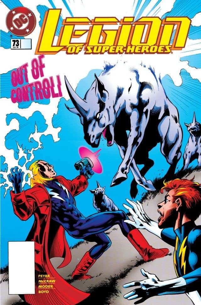 Legion of Super-Heroes #73 cover