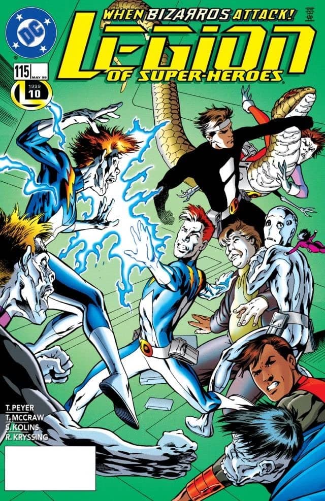 Legion of Super-Heroes #115 cover