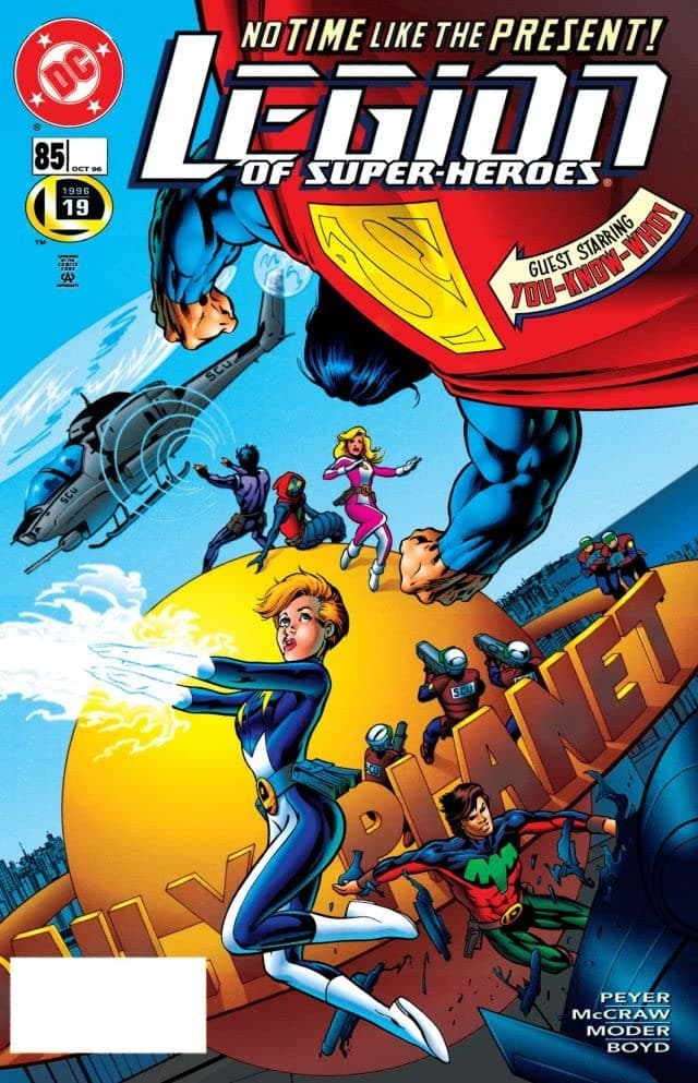 Legion of Super-Heroes #85 cover