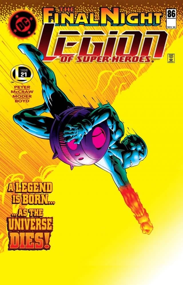 Legion of Super-Heroes #86 cover