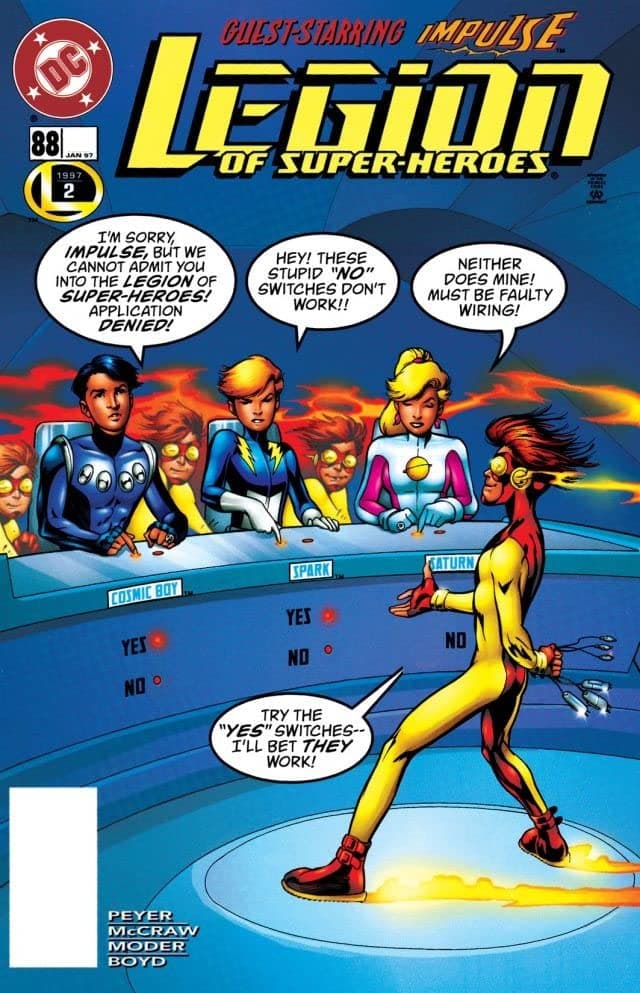 Legion of Super-Heroes #88 cover