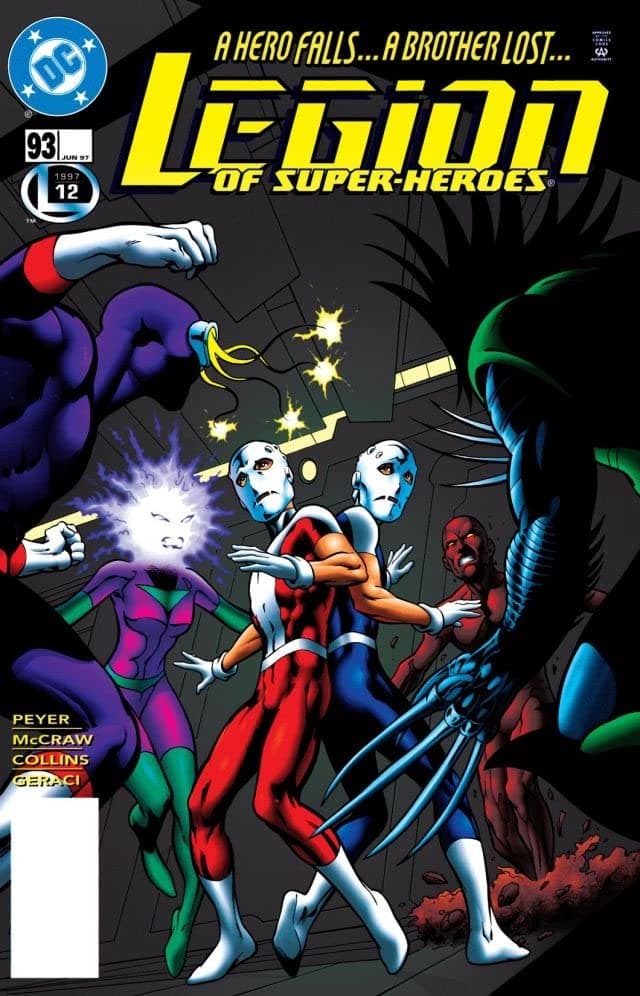 Legion of Super-Heroes #93 cover