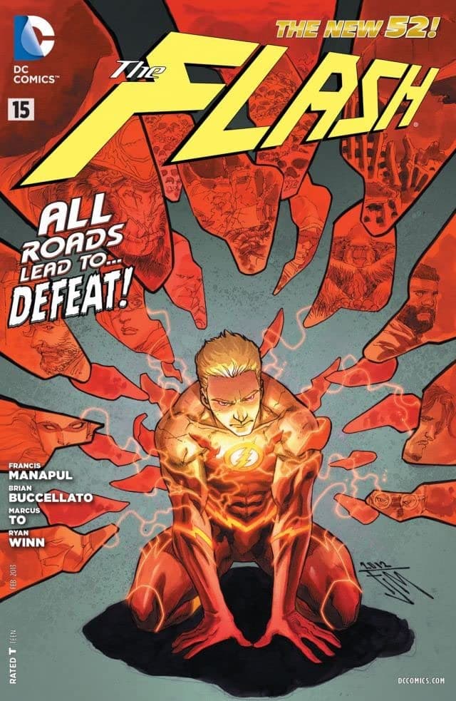 The Flash #15 cover
