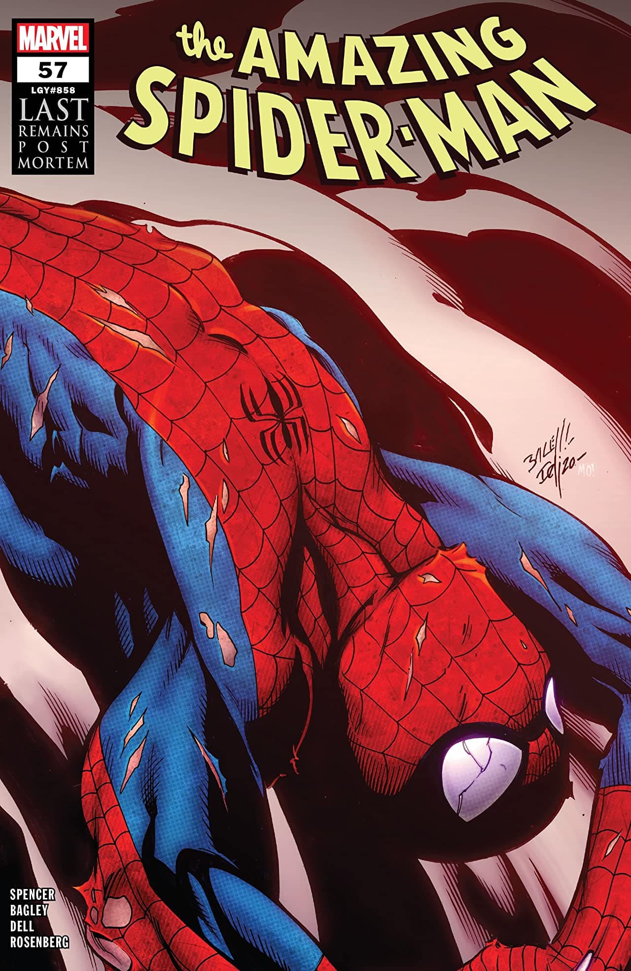 The Amazing Spider-Man #57 cover