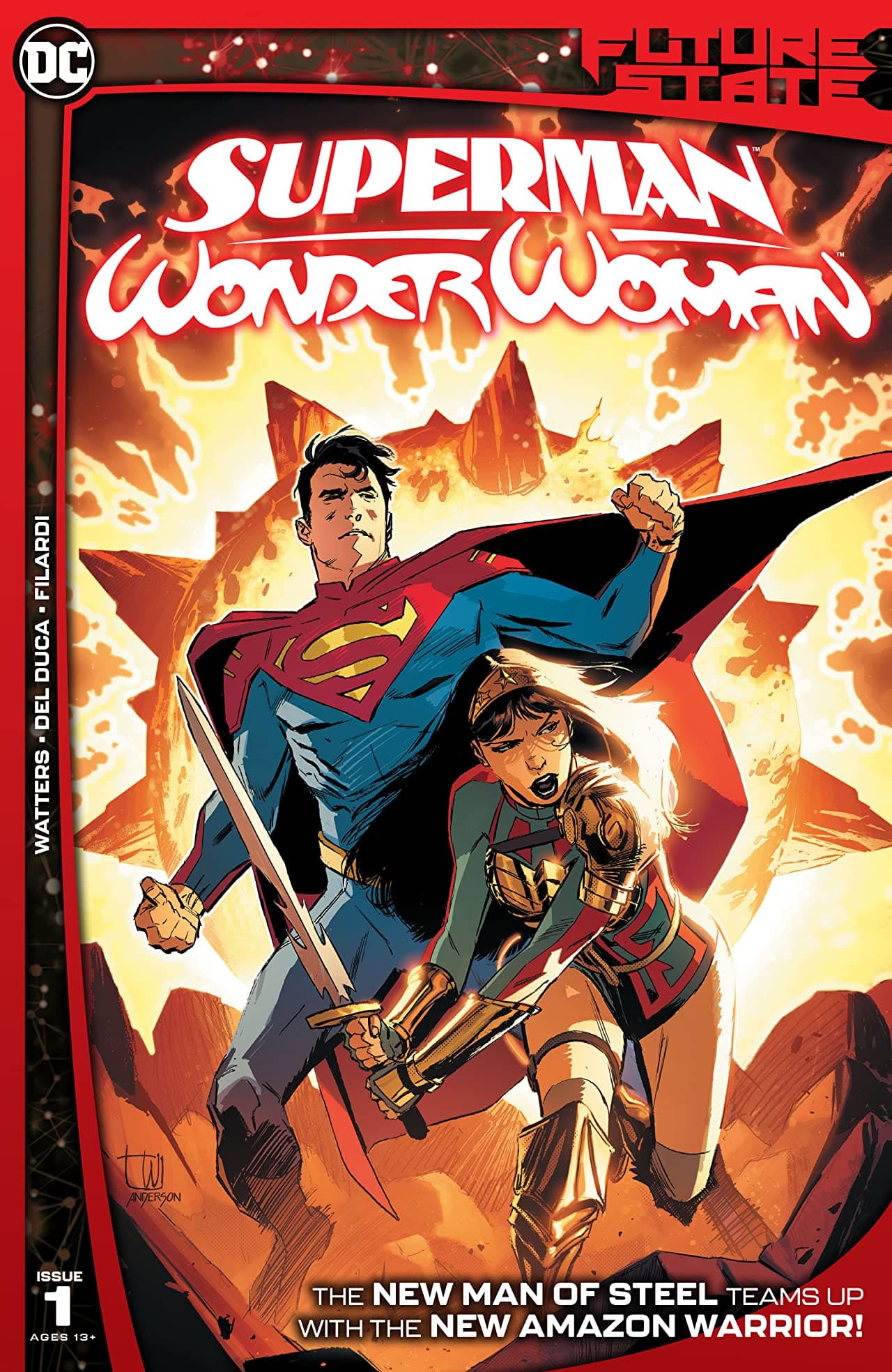 Future State: Superman/Wonder Woman #1 cover