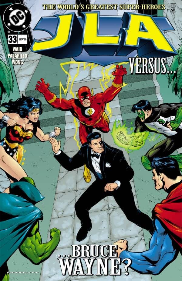 JLA #33 cover