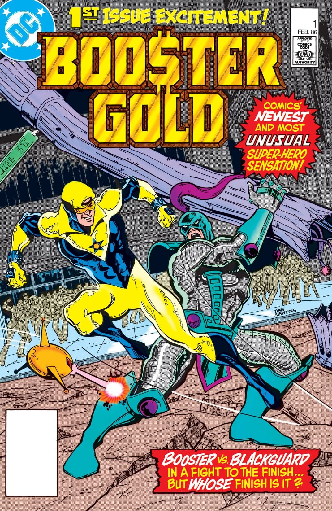 Booster Gold #1 cover