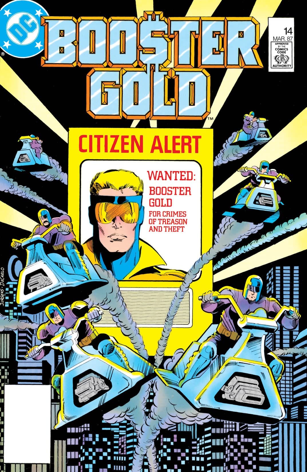 Booster Gold #14 cover