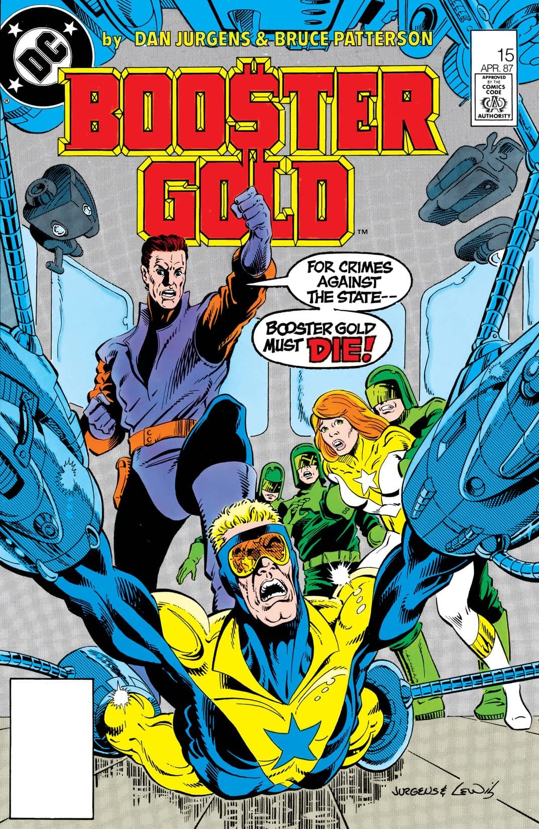 Booster Gold #15 cover