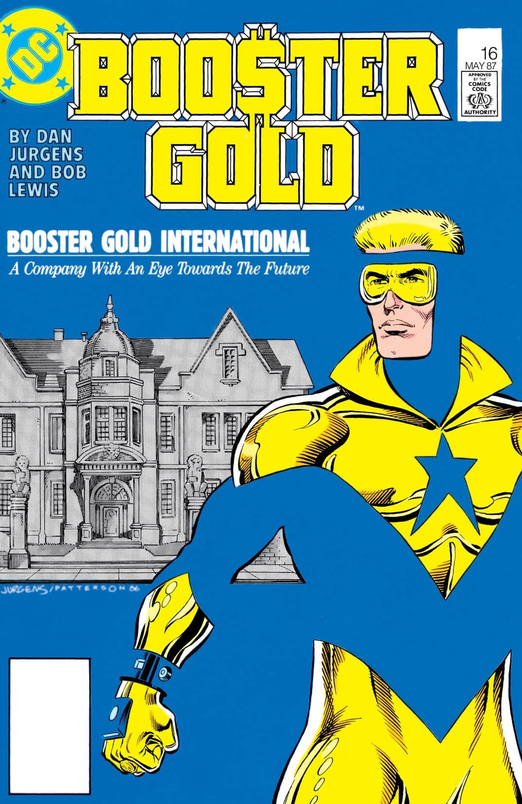 Booster Gold #16 cover
