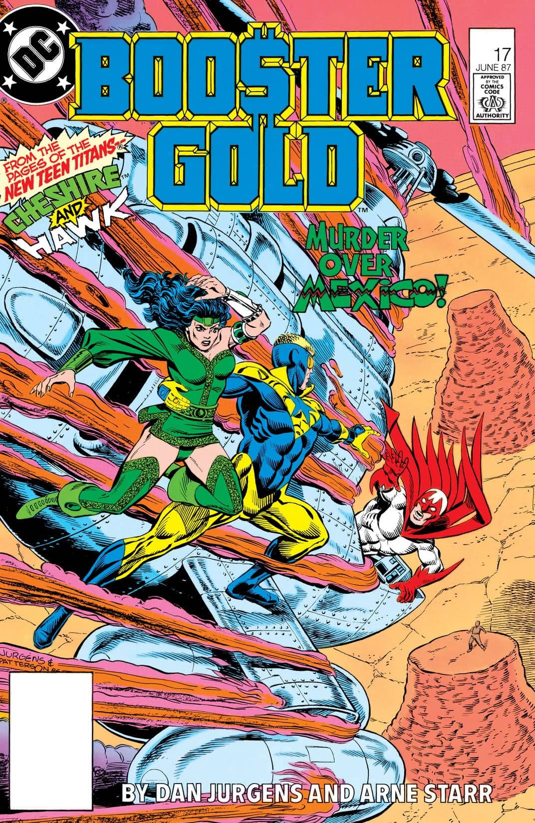 Booster Gold #17 cover