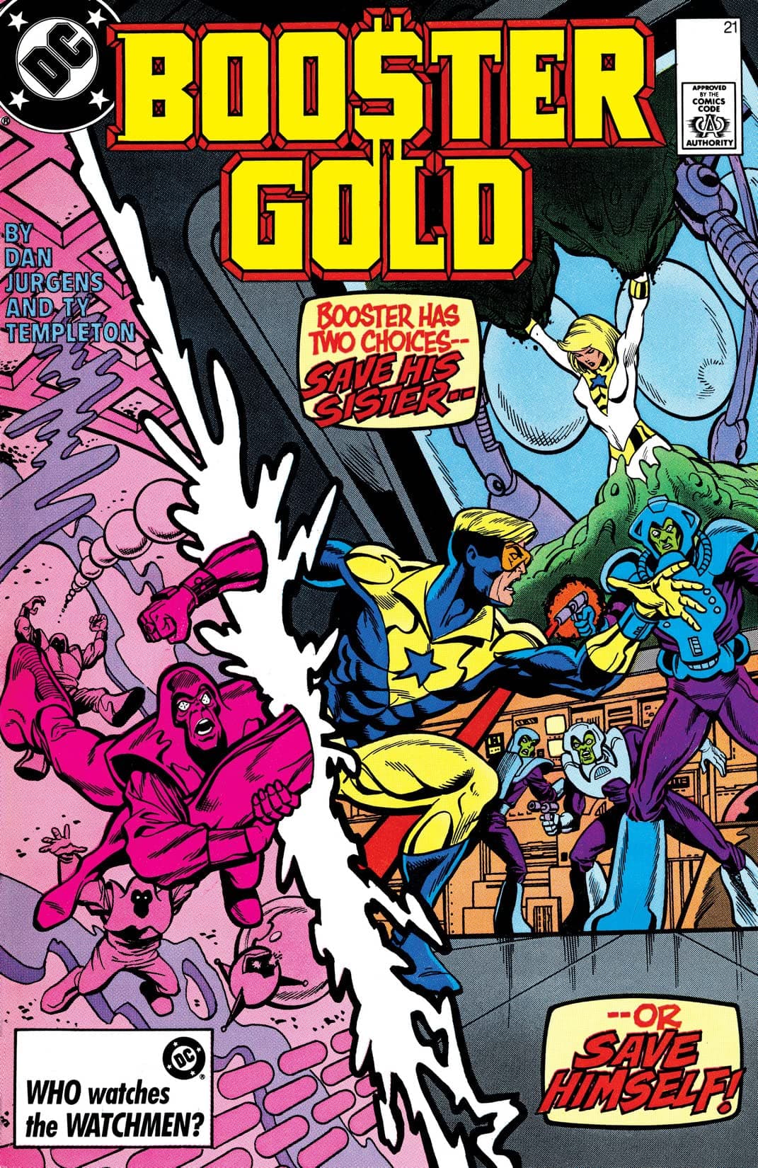Booster Gold #21 cover