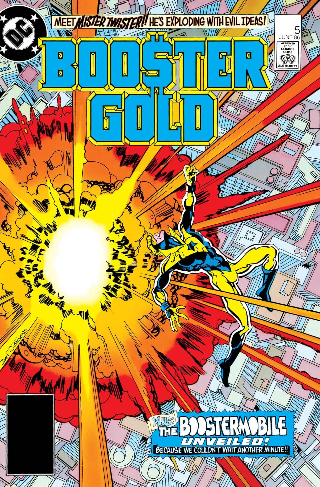 Booster Gold #5 cover