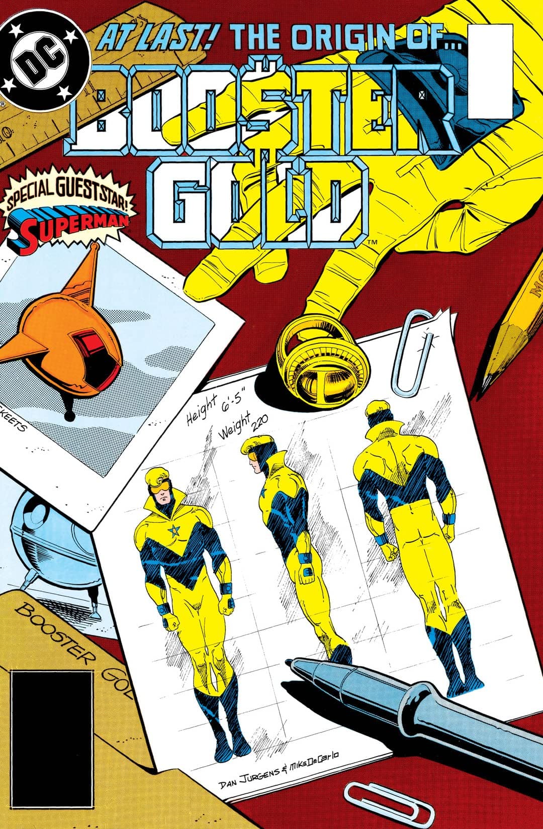 Booster Gold #6 cover
