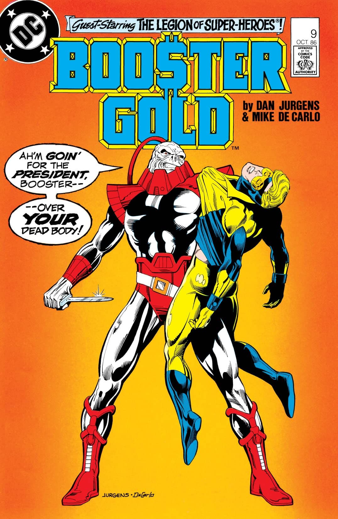 Booster Gold #9 cover
