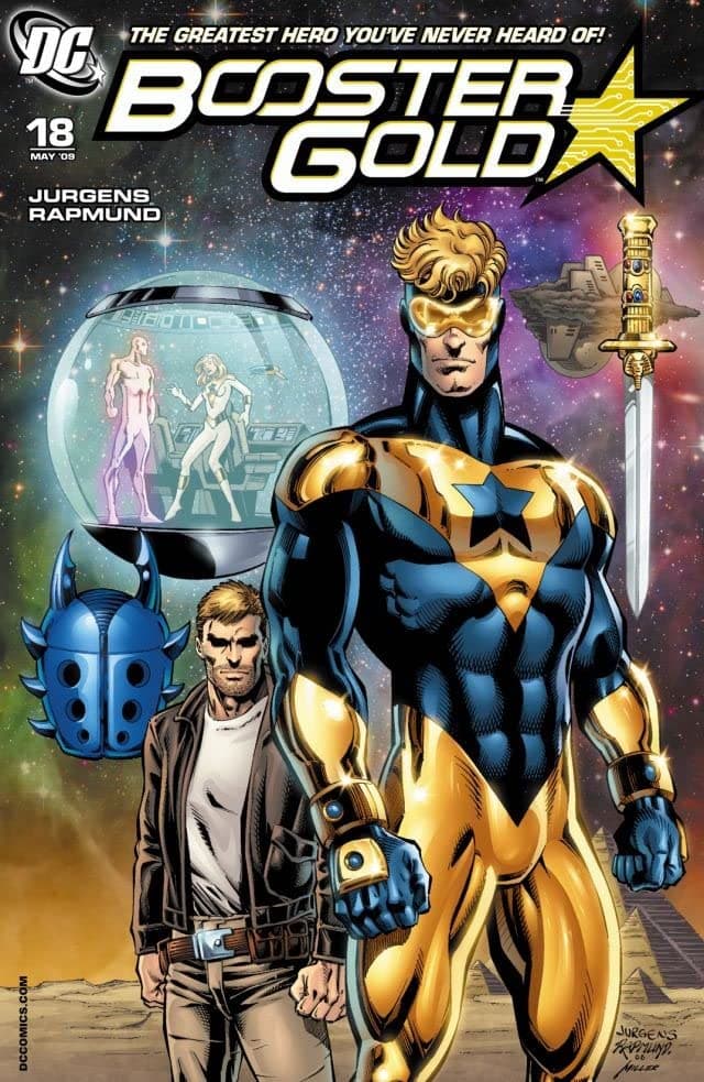 Booster Gold #18 cover
