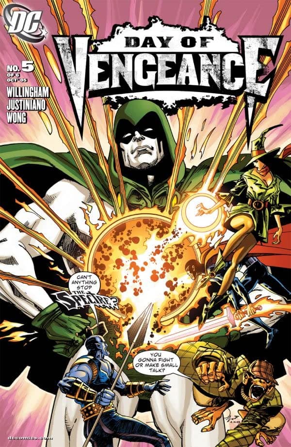 Day of Vengeance #5 cover