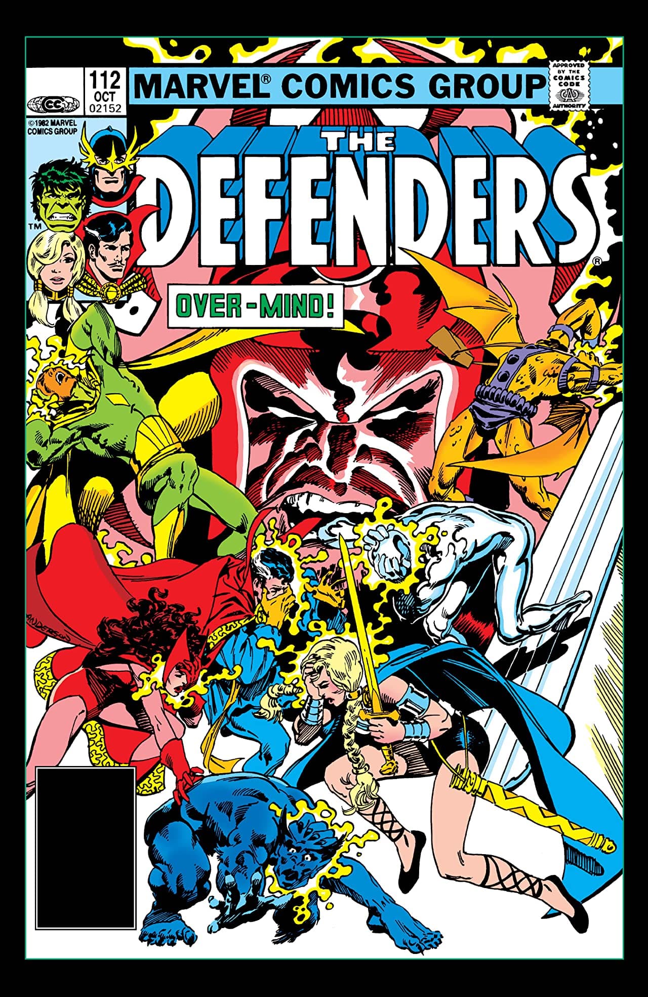 The Defenders #112 cover
