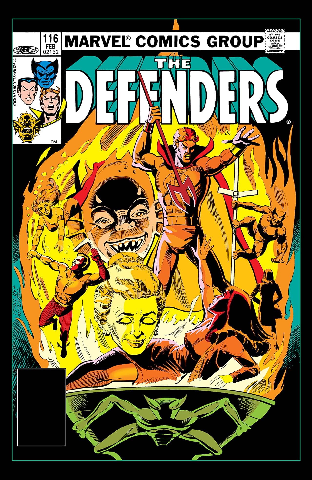 The Defenders #116 cover
