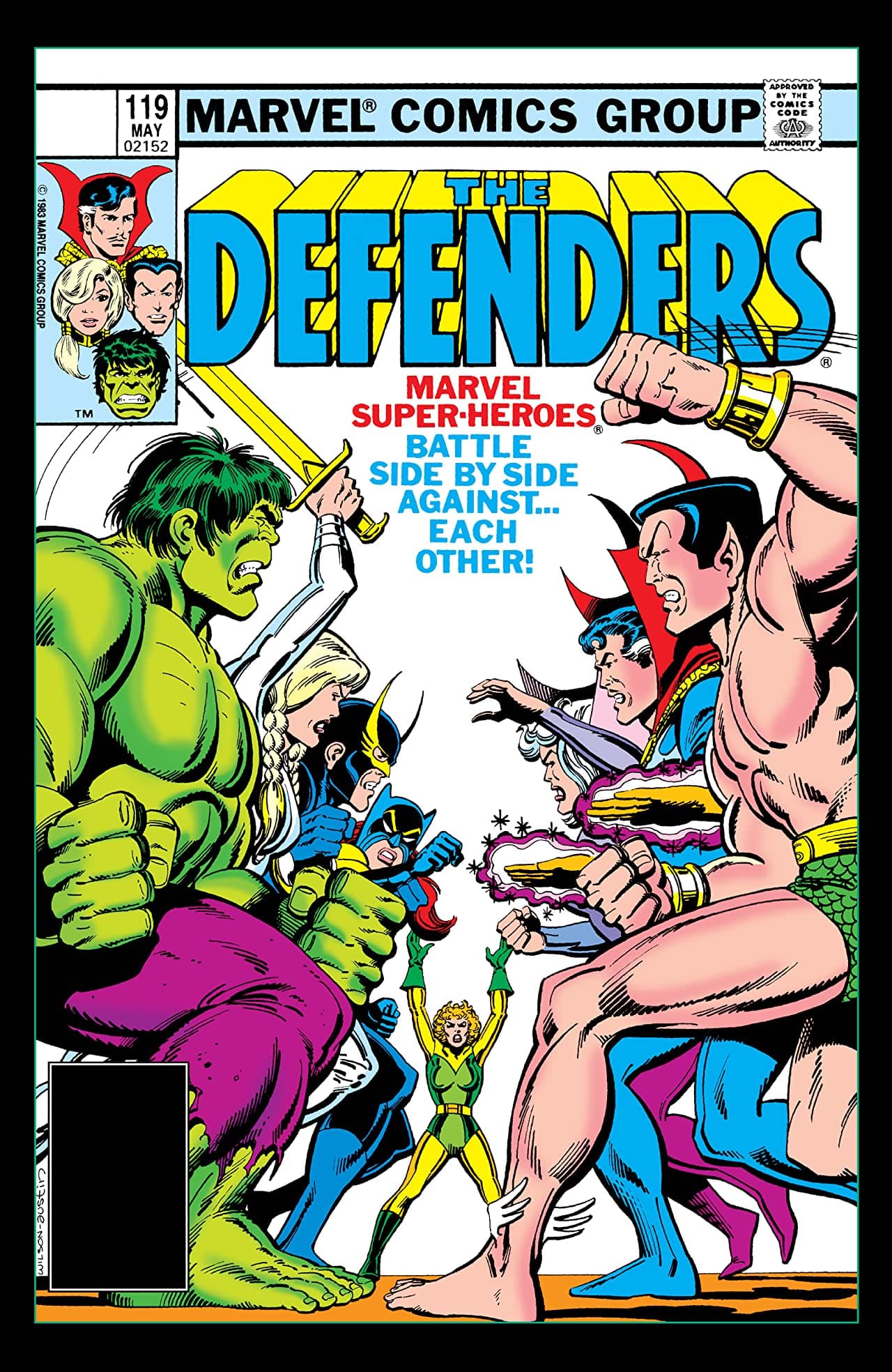 The Defenders #119 cover