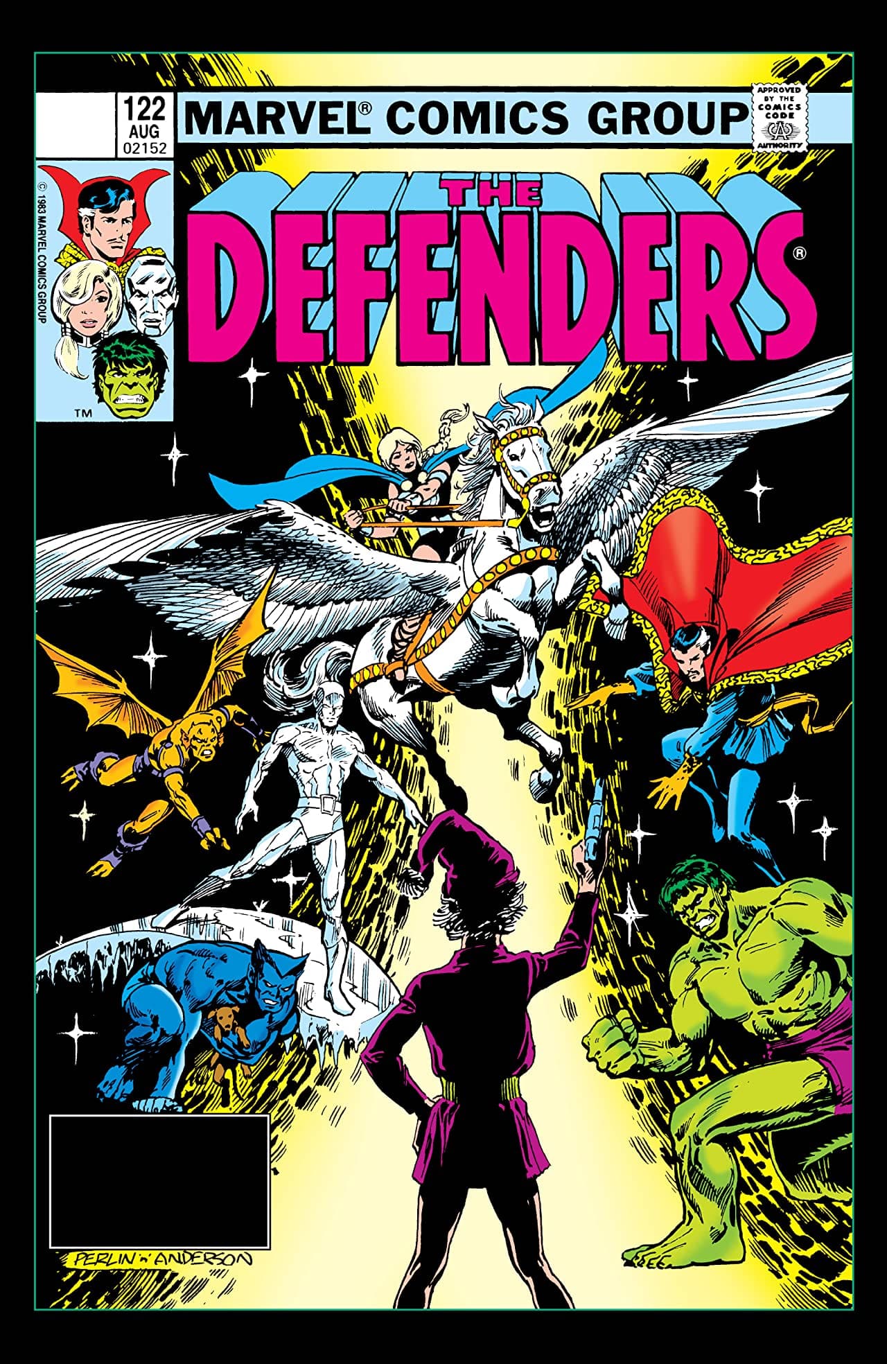 The Defenders #122 cover