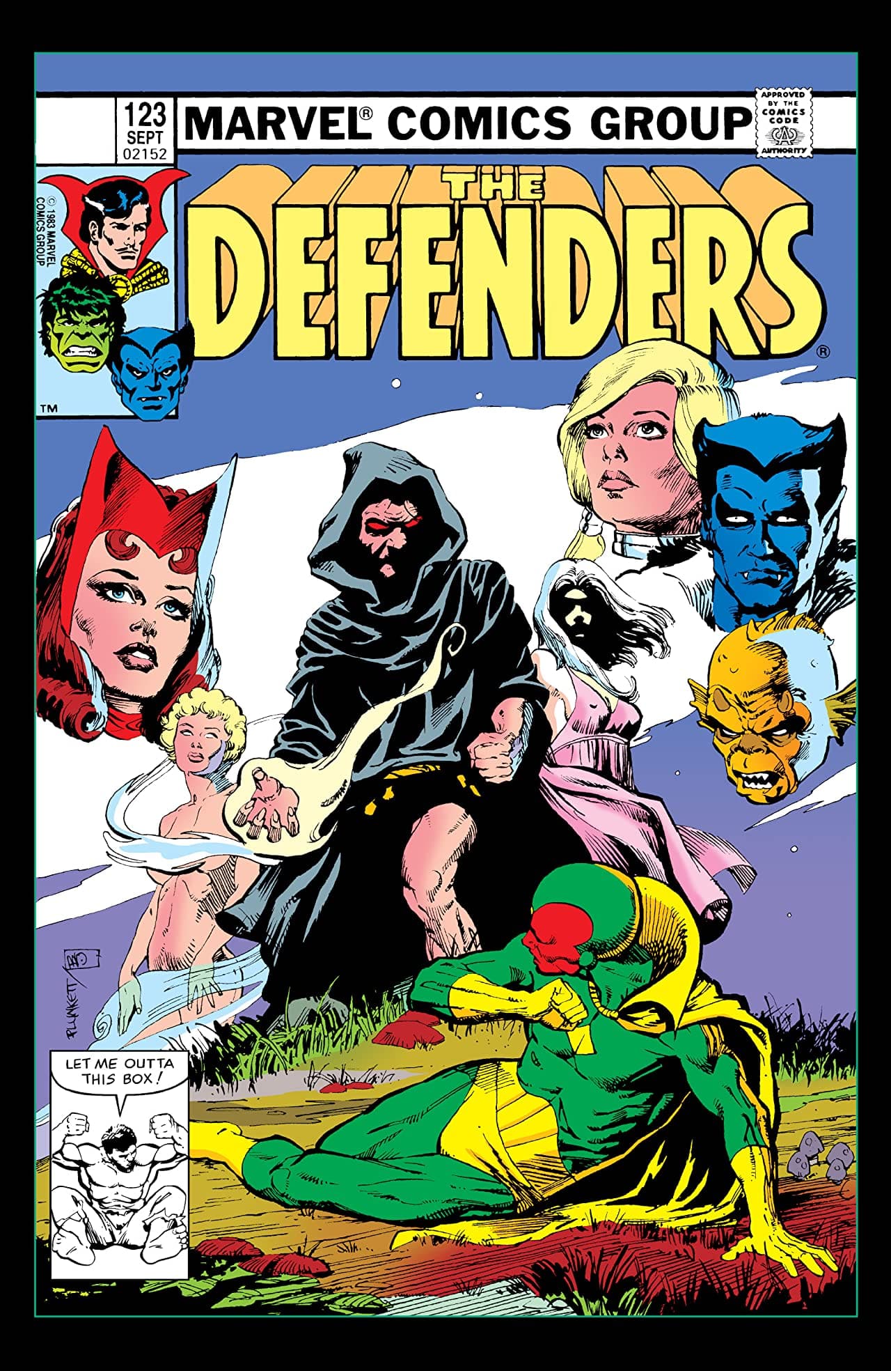 The Defenders #123 cover
